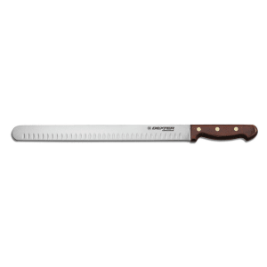 135-13042 14" Roast Slicer w/ Rosewood Handle, Carbon Steel