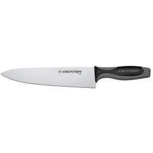 135-29253 10" Chef's Knife w/ Soft Rubber Handle, Carbon Steel