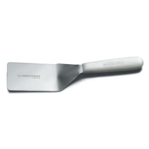 135-19743 SANI-SAFE® 4"x2 1/2" Pancake Turner w/ Polypropylene Handle, Stainless Steel