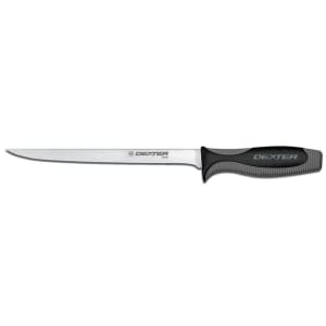 135-29193 8" Fillet Knife w/ Soft Rubber Handle, Carbon Steel