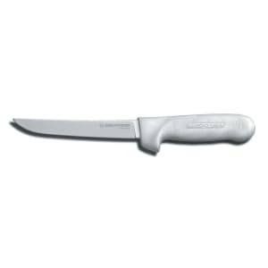 135-01523 SANI-SAFE® 6" Boning Knife w/ Polypropylene White Handle, Carbon Steel