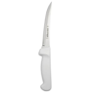 135-31618 6" Boning Knife w/ Polypropylene White Handle, Carbon Steel
