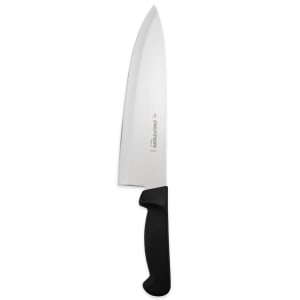 135-31630 10" Chef's Knife w/ Polypropylene Black Handle, Carbon Steel