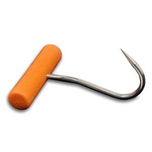 135-42051 4" Center Pull Hook,  1/4" dia., Round Handle