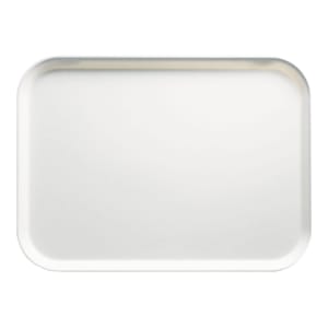144-1014148 Fiberglass Camtray® Cafeteria Tray - 13 3/4"L x 10 3/5" W, White