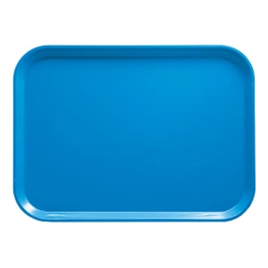 144-1014105 Fiberglass Camtray® Cafeteria Tray - 13 3/4"L x 10 3/5" W, Horizon Blue