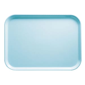144-1014177 Fiberglass Camtray® Cafeteria Tray - 13 3/4"L x 10 3/5" W, Sky Blue