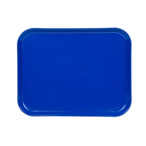 144-1418123 Fiberglass Camtray® Cafeteria Tray - 18"L x 14"W, Amazon Blue