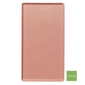 144-1220D113 Rectangular Dietary Tray - For Patient Feeding, 12" x 20", Limeade