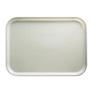 144-1418101 Fiberglass Camtray® Cafeteria Tray - 18"L x 14"W, Antique Parchment