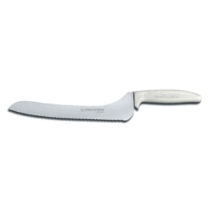 135-13583 SANI-SAFE® 9" Sandwich Knife w/ Polypropylene White Handle, Carbon Steel