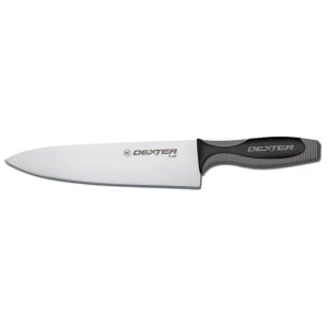 135-29243 8" Chef's Knife w/ Soft Rubber Handle, Carbon Steel