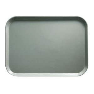144-1418107 Fiberglass Camtray® Cafeteria Tray - 18"L x 14"W, Pearl Gray