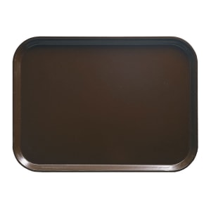 144-1418116 Fiberglass Camtray® Cafeteria Tray - 18"L x 14"W, Brazil Brown