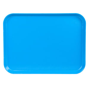 144-1520CL142 Fiberglass Camlite® Cafeteria Tray - 20 1/4"L x 15"W, Blue
