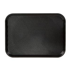 Cambro 1216FF110 Plastic Fast Food Tray - 16 1/10&quot; L x 11 4/5&quot;W, Black