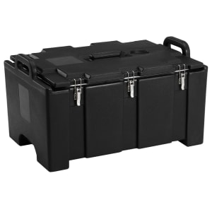 144-100MPC110 Camcarriers® Insulated Food Carrier - 40 qt w/ (1) Pan Capacity, Black