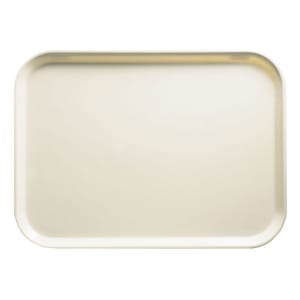 144-1014538 Fiberglass Camtray® Cafeteria Tray - 13 3/4"L x 10 3/5" W, Cottage White