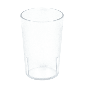 144-800CW152 8 oz Clear Plastic Tumbler