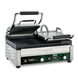 Waring Commercial Spazzola Per Pulizia Griglie Panini - Setole Resistenti E Raschietto