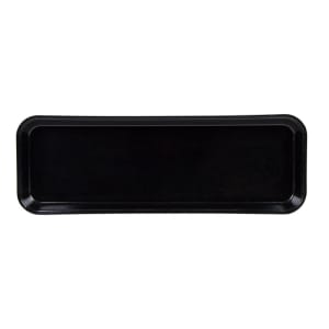 144-92615MT110 Rectangular Market Display Tray - 9" x 25 1/2" x 1 1/2", Black