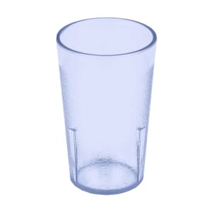 144-950P2401 9 4/5 oz Slate Blue Textured Plastic Tumbler