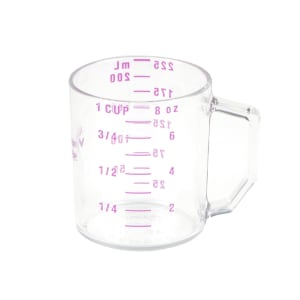 Carlisle 431507 1 Cup Polycarbonate Measuring Cup