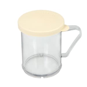 144-96SKRD135 10 oz Shaker/Dredge w/ Lid for Salt & Pepper, Polycarbonate