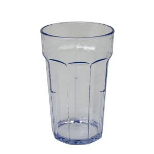 144-LT8152 8 oz Clear Hammered Plastic Tumbler