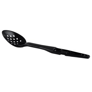 Cambro SPOP13CW110 13&quot; Perforated Spoon - Black