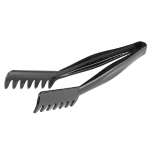 144-TGA11110 10 4/5"L Plastic Serving Tongs, Black
