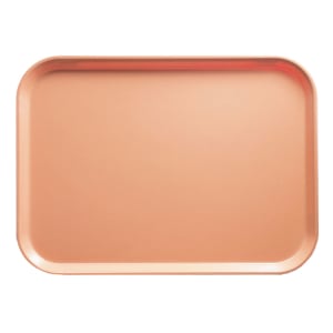 144-46117 Fiberglass Camtray® Cafeteria Tray - 6"L x 4 1/4"W, Dark Peach