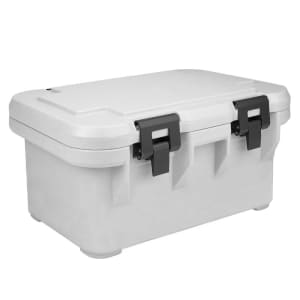 144-UPCS180480 S Series Ultra Pan Carriers® Insulated Food Carrier - 24 1/2 qt w/ (1) Pan Capacity, Gray