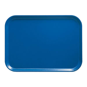 144-2025123 Fiberglass Camtray® Cafeteria Tray - 25 1/2"L x 20 3/4"W, Amazon Blue