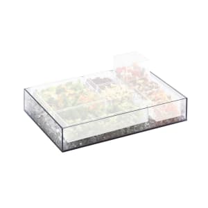 151-139612 Clear Cater Choice Tray for Cater Choice System, 15 x 5 x 3"