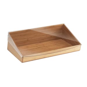 151-13321260 Bamboo Acrylic Tray & Bin Insert w/ Lid for 1330 12 13, 12 x 20"