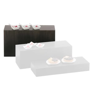 151-1661196 Rectangle Display Riser - 20x7x11", Midnight