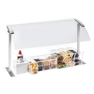151-20263655 Sneeze Guard - Single, 37 1/4x16x20 3/4", Stainless Steel