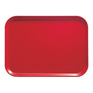 144-1826510 Fiberglass Camtray® Cafeteria Tray - 25 3/4"L x 17 4/5"W, Signal Red