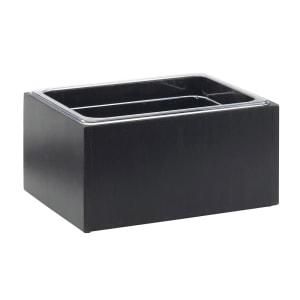 151-4751096 Rectangular Ice Housing - 12"L x 10"W x 6 1/2"H, Bamboo