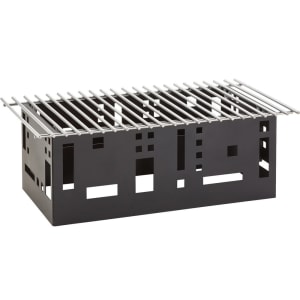 151-16122213 Chafer Grill w/ Fuel Holder - 22" x 12", Metal, Black