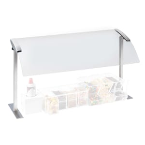 151-2026455 Sneeze Guard - Single, 49 1/4x16x20 3/4", Stainless Steel