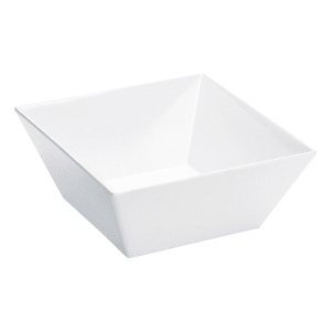 151-SR263 6 qt Square Melamine Serving Bowl, White