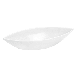 151-SR350 1 qt Oval Melamine Serving Bowl, White