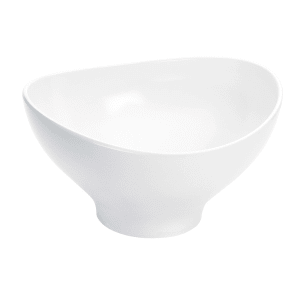 151-SR750 4 qt Oval Melamine Serving Bowl, White