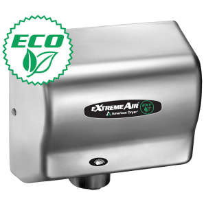 155-EXT7SS Automatic Hand Dryer w/ 12 Second Dry Time - Stainless, 100 240v/1ph