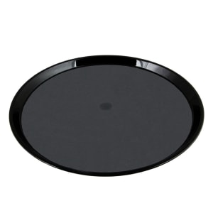 144-PT1600110 16" Round Polytread Tray - Black