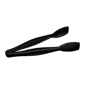 144-TGG9110 9 1/2"L Plastic Serving Tongs, Black