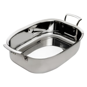 158-5724179 Thermalloy® Roast Pan - 14" x 10 1/5" , Stainless