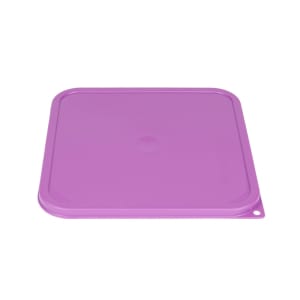 144-SFC12SCPP441 Cover for 12, 18 & 22 qt Containers - Allergen-Free, Purple